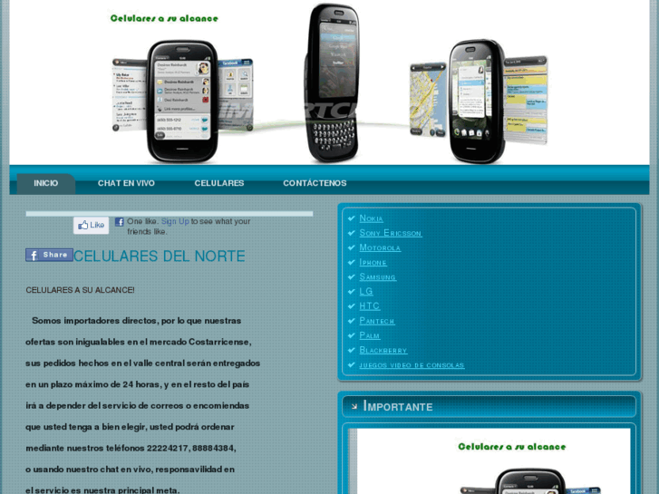 www.celularesdelnorte.com