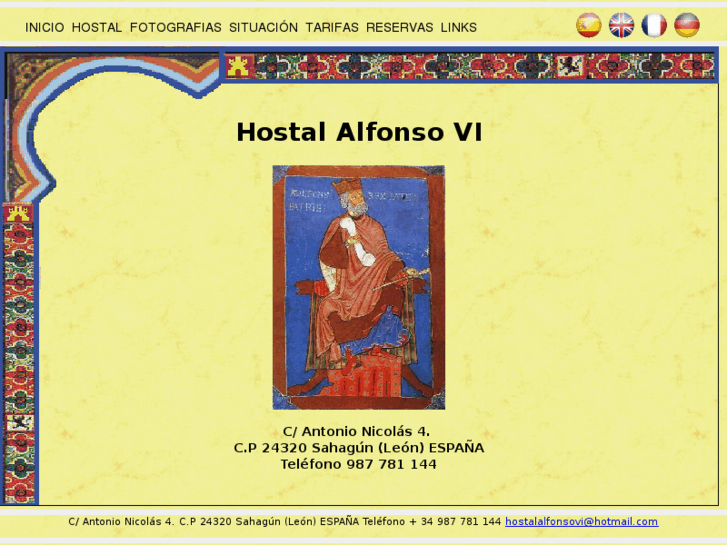 www.hostalalfonsovi.com