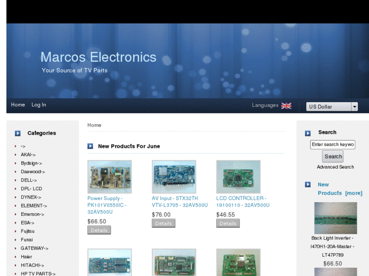 www.marcoselectronics.com