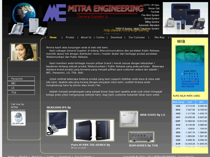 www.mitra-engineering-pabx.com