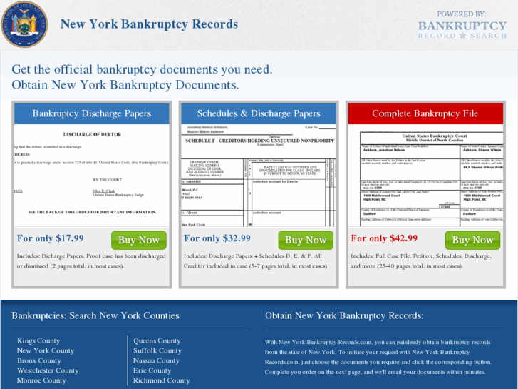 www.newyorkbankruptcyrecords.com