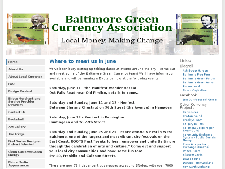 www.baltimoregreencurrency.com