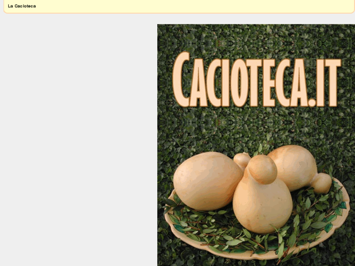 www.cacioteca.it