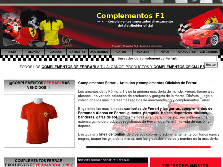 www.complementosferrari.com