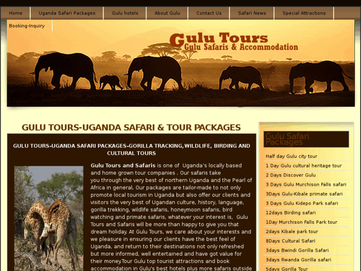 www.gulutours.com