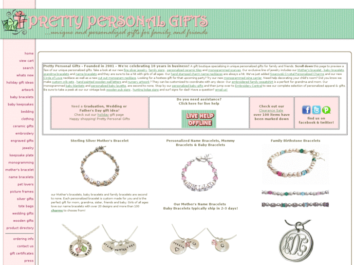 www.prettypersonalgifts.com