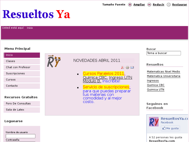 www.resueltosya.com