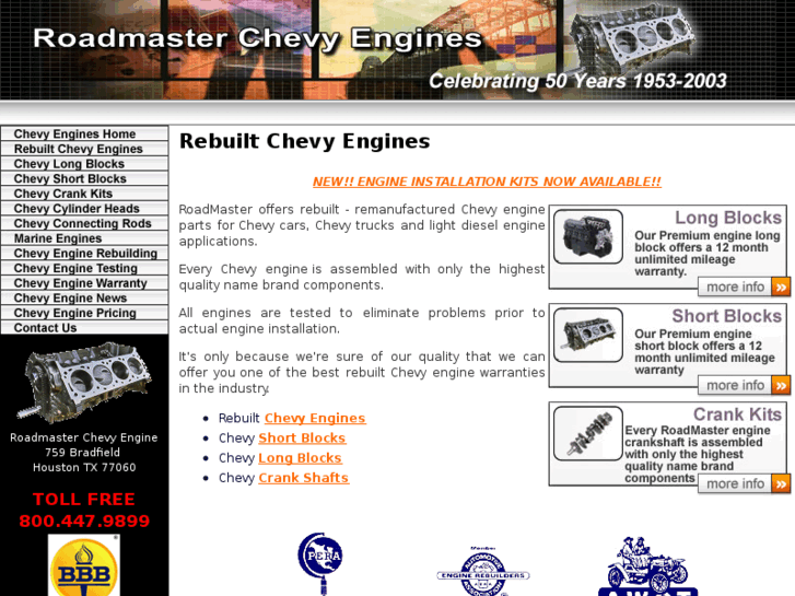 www.roadmasterchevyengine.com