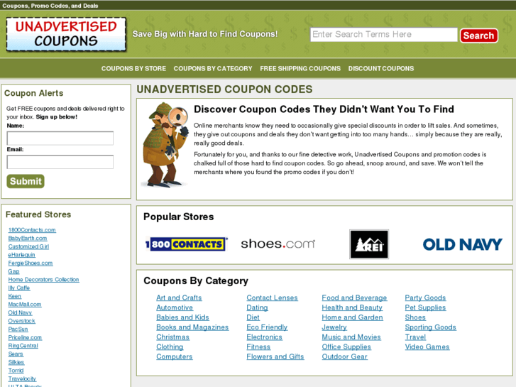 www.unadvertisedcoupons.com