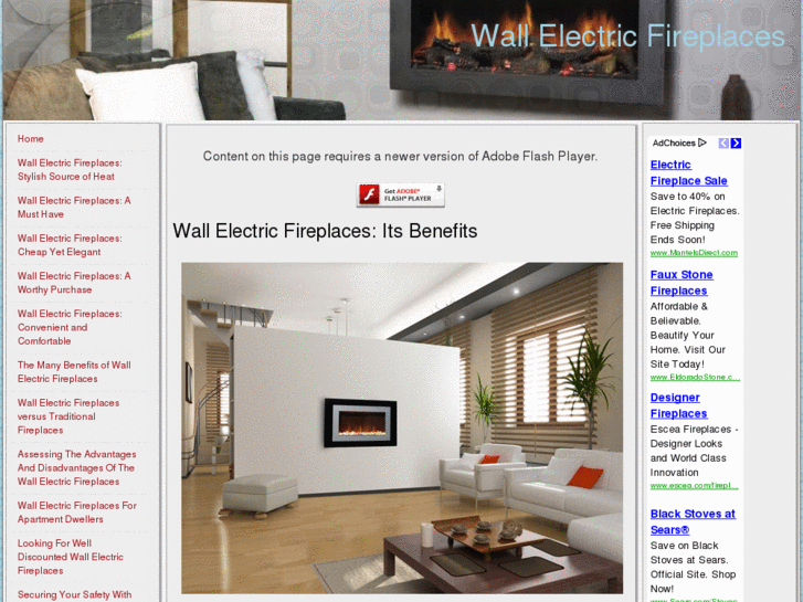 www.wall-electric-fireplaces.com