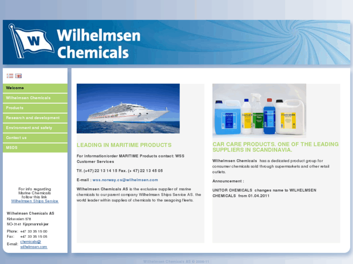 www.wilhelmsenchemicals.com