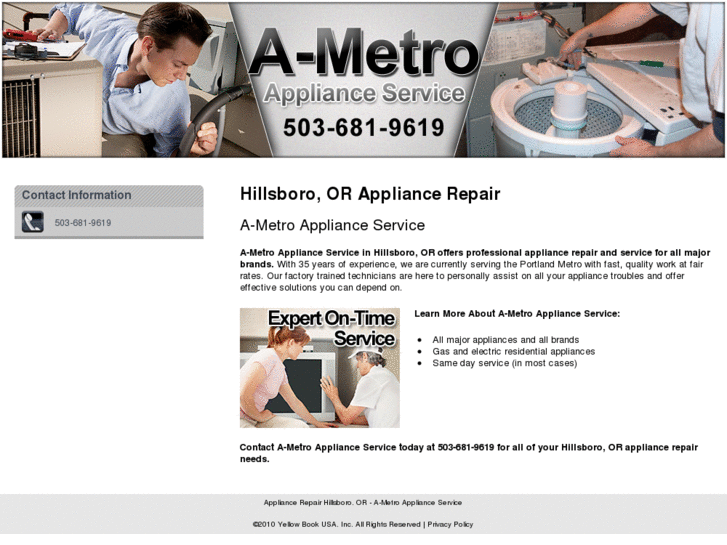 www.a-metroapplianceservice.com