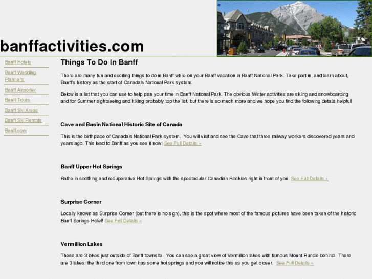 www.banffactivities.com