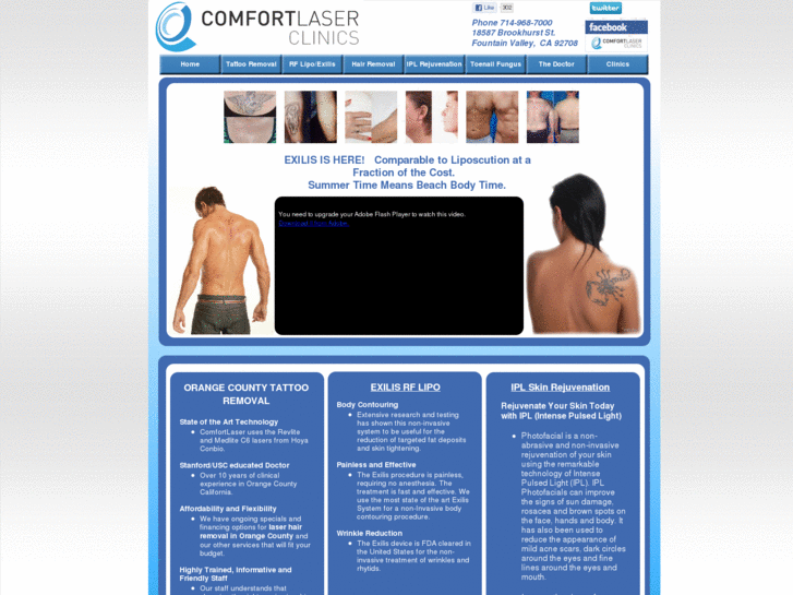 www.comfortlaserclinics.com