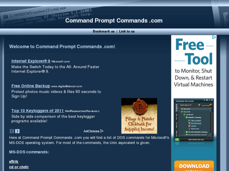 www.commandpromptcommands.com