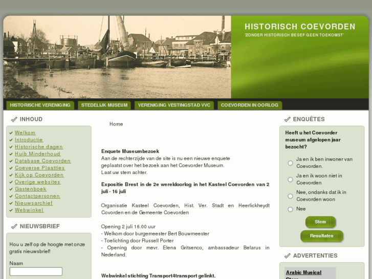 www.historischcoevorden.nl