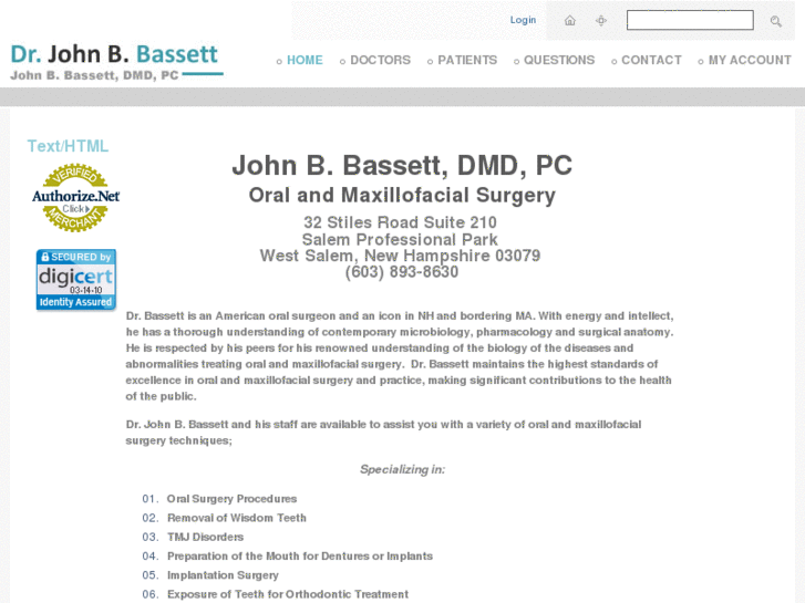 www.johnbbassettdmd.com