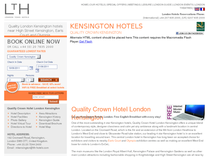 www.kensington-hotels.com