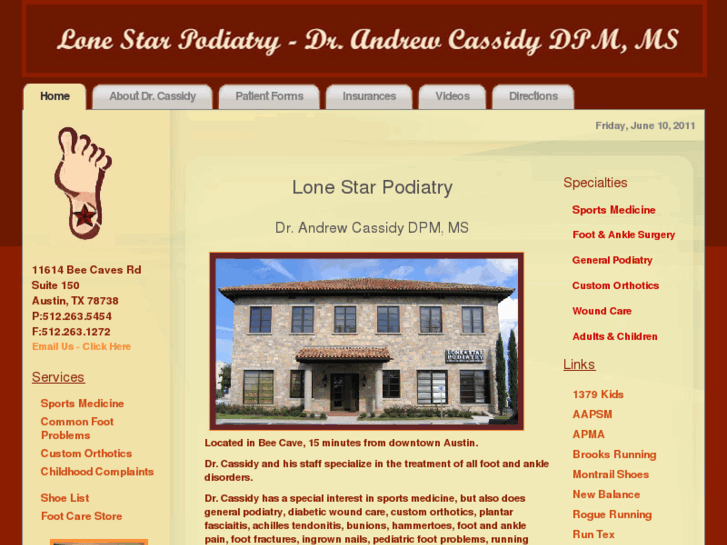 www.lonestarpodiatry.com