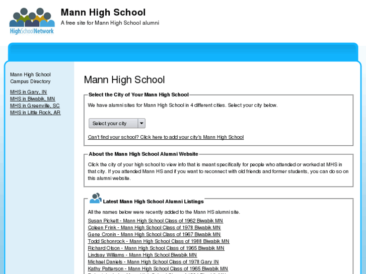 www.mannhighschool.com