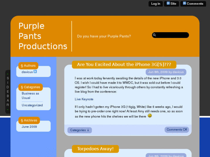 www.purplepantsproductions.com