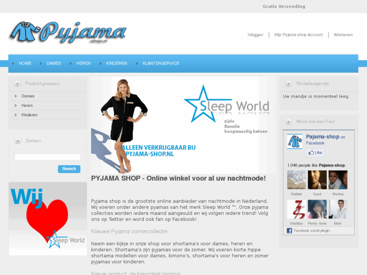 www.pyjama-shop.nl