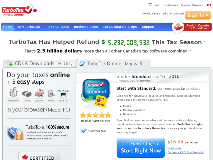 www.quicktax.ca