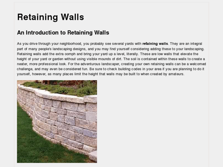 www.retainingwalls.net