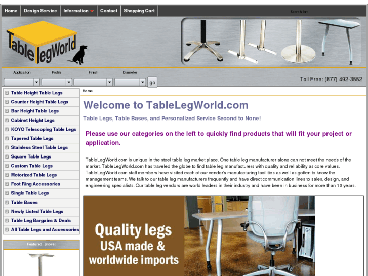 www.tablelegworld.com