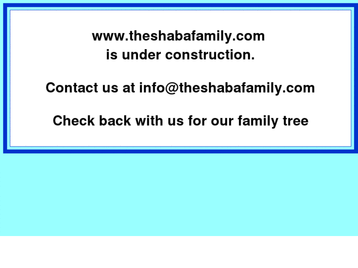 www.theshabafamily.com