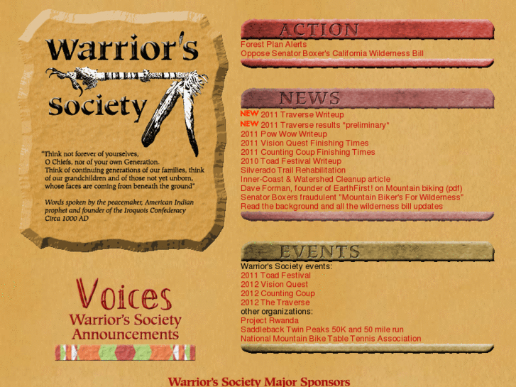 www.warriorssociety.net
