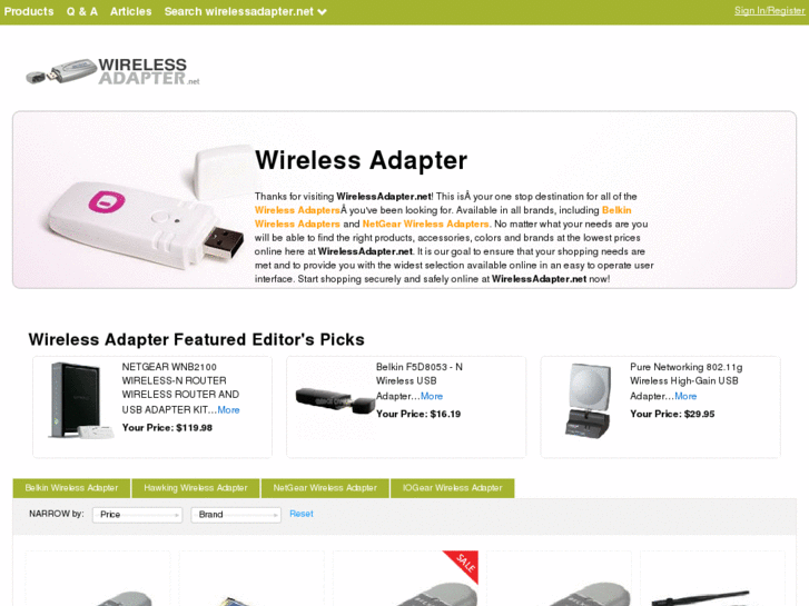 www.wirelessadapter.net