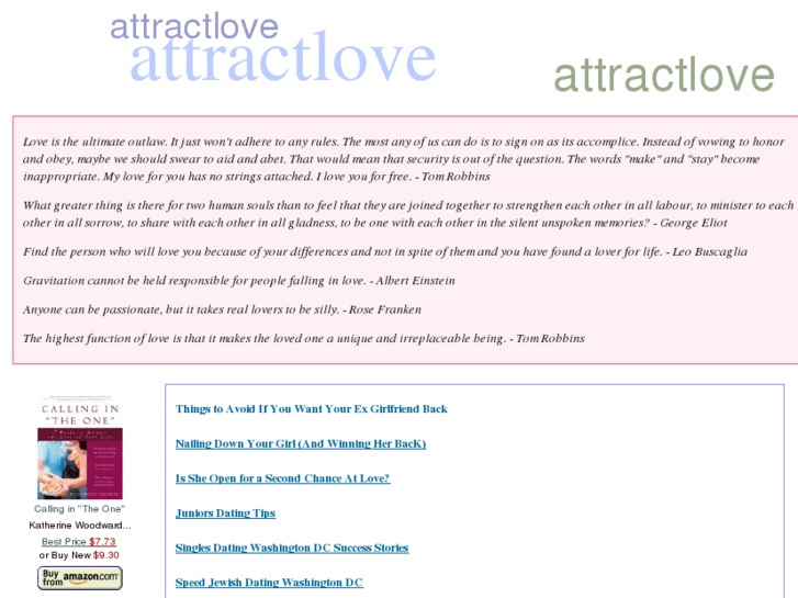 www.attractlove.net