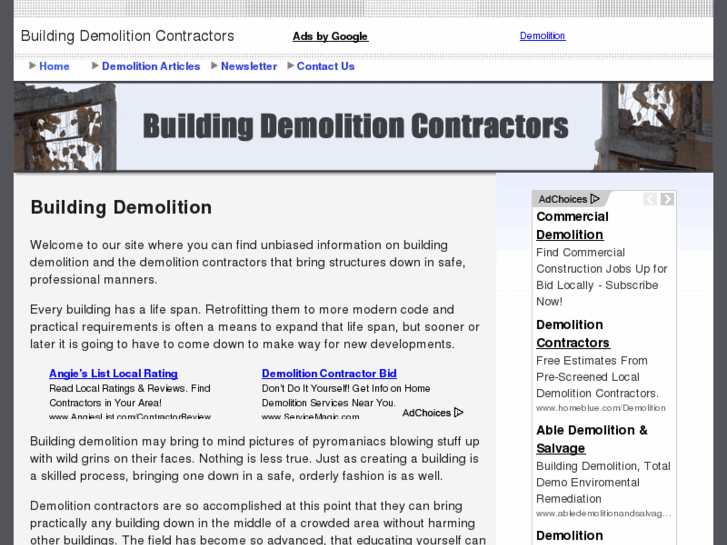 www.buildingdemolitioncontractors.com