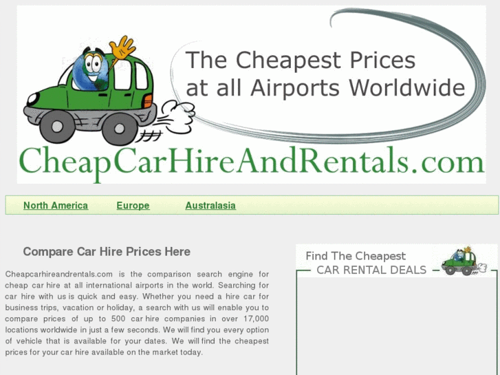 www.cheapcarhireandrentals.com