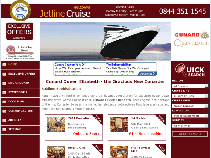 www.cunardqueenelizabeth.co.uk