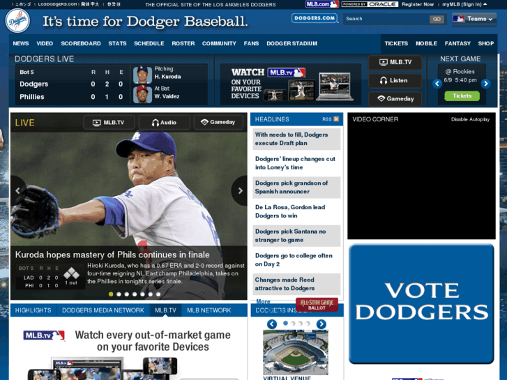 www.dodgers.com