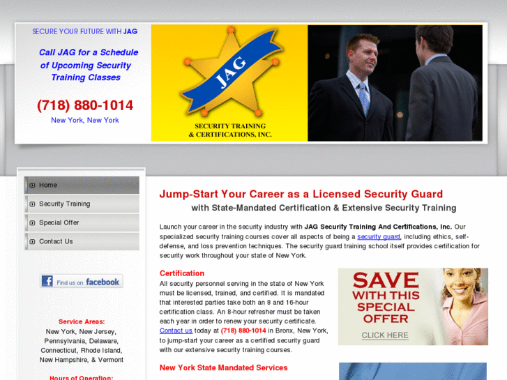 www.jagsecuritytraining.com