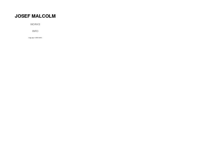 www.josefmalcolm.com