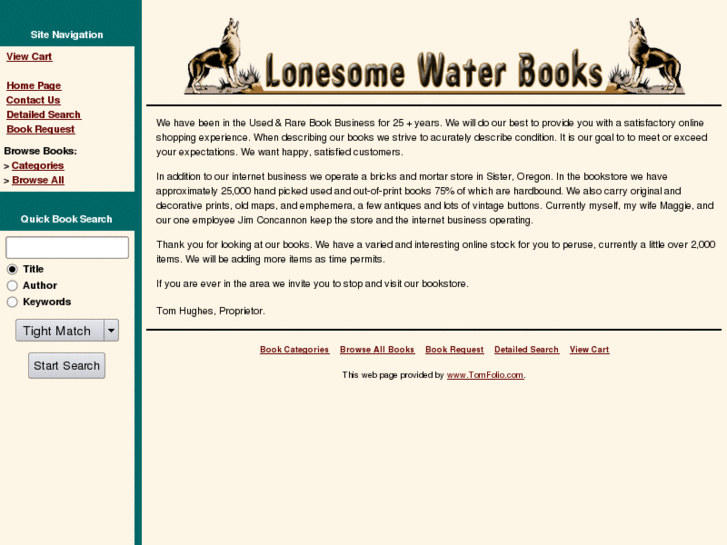 www.lonesomewaterbooks.com