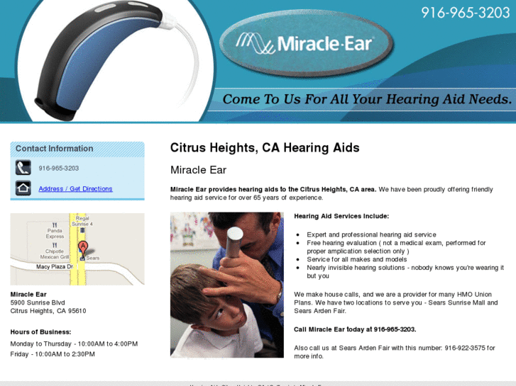 www.miracleearsacramento.com