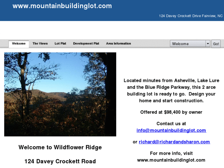 www.mountainbuildinglot.com