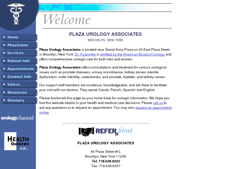 www.plazaurologyassociates.com