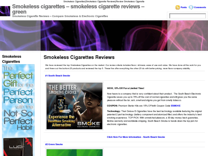 www.smokelesscigarettesreviews.com