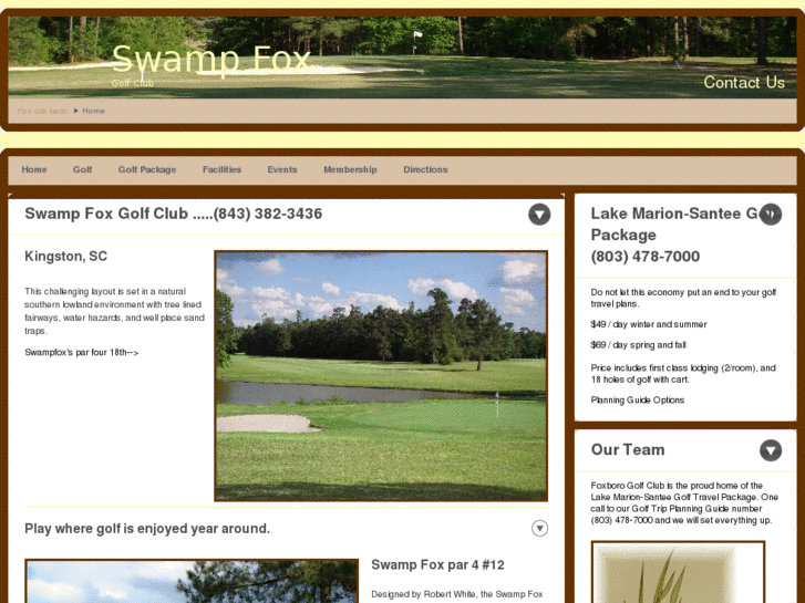 www.swampfoxgolfclub.com