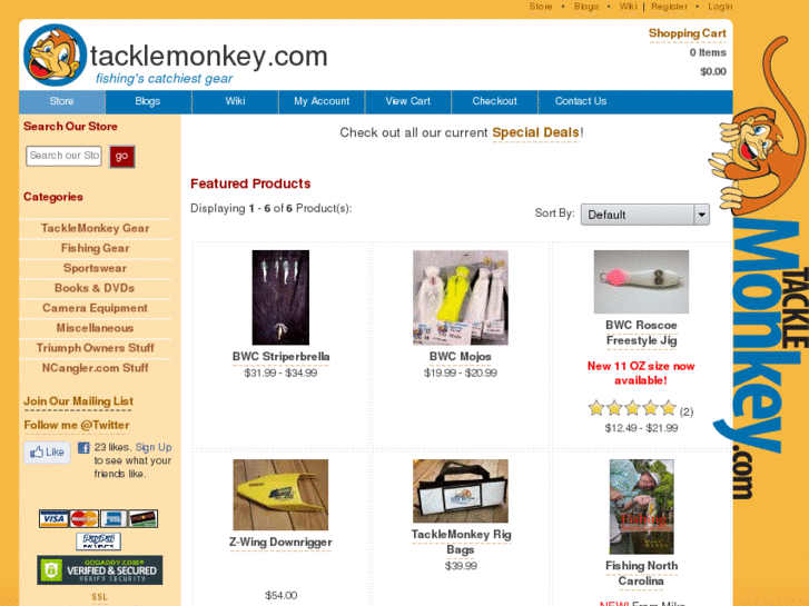 www.tacklemonkey.net