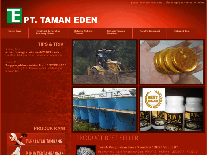 www.tambangemas.co.id