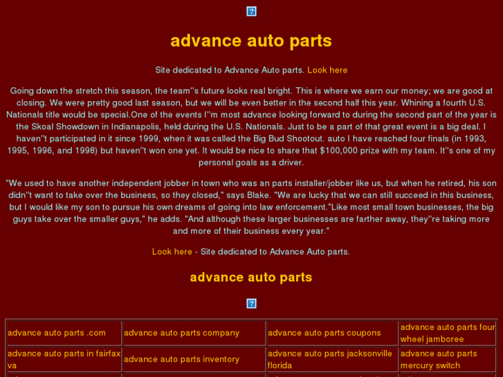 www.advance-auto-parts.net