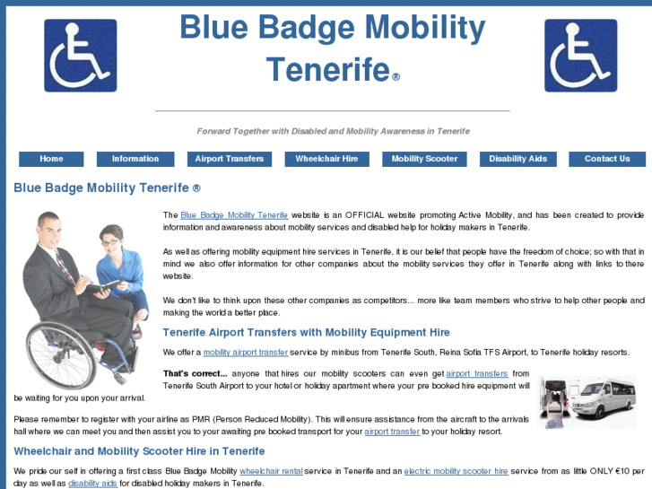 www.bluebadgemobility-tenerife.com