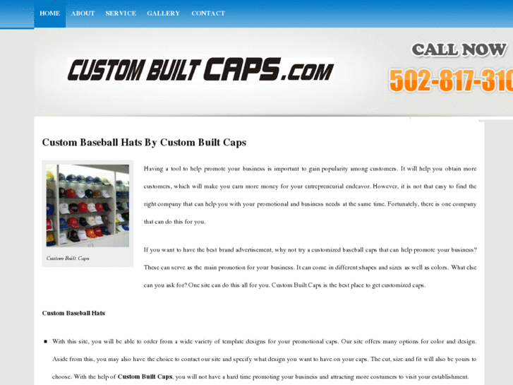 www.custombuiltcaps.com